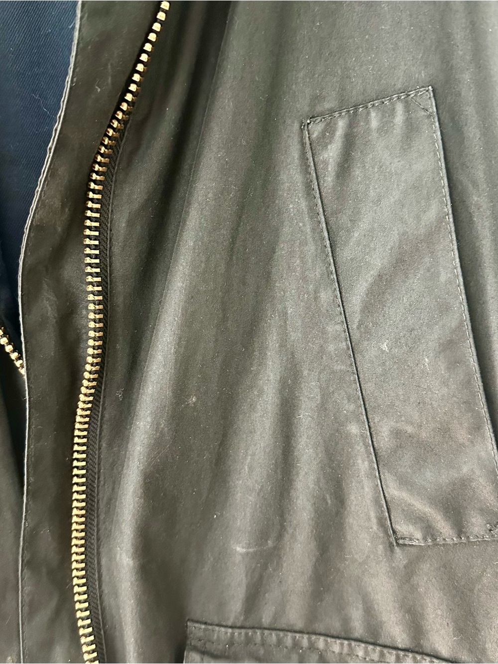 Barbour Gunnerside Wax Jacket Black Size 8 Gently Used - Picture 9 of 15